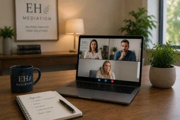 child access mediation Southampton online meeting.